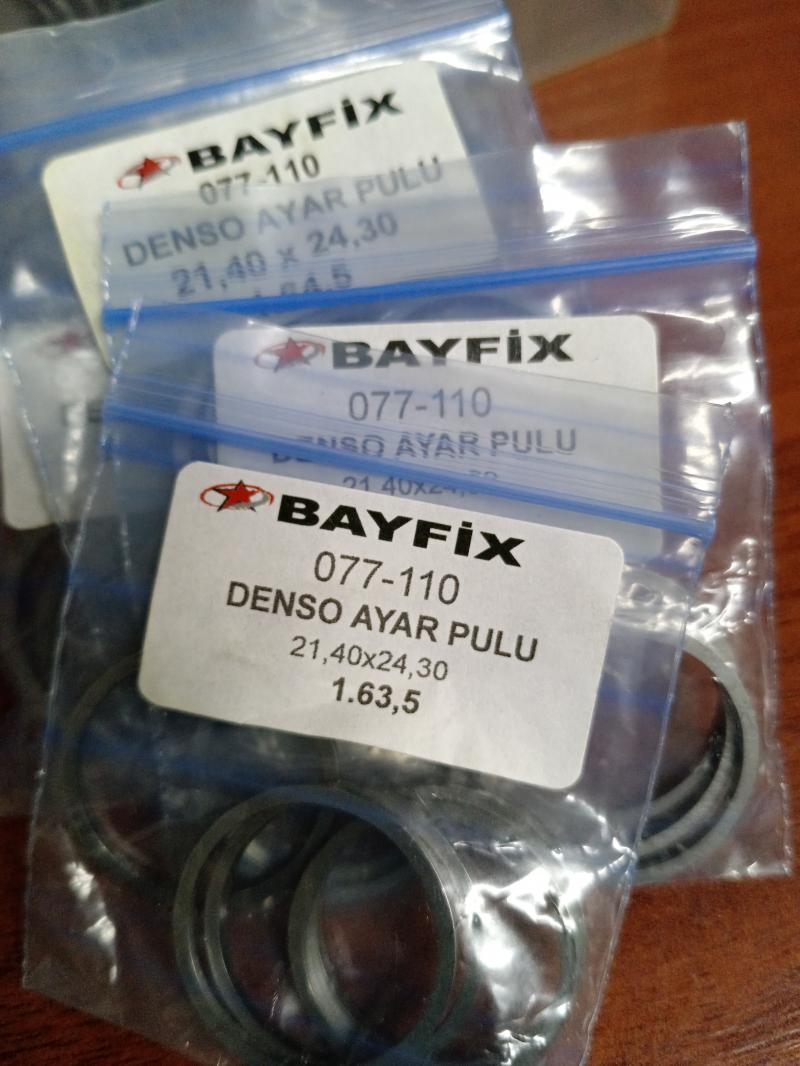 Шайба регулировочная форсунки 077110 BYFIX 1.63,5