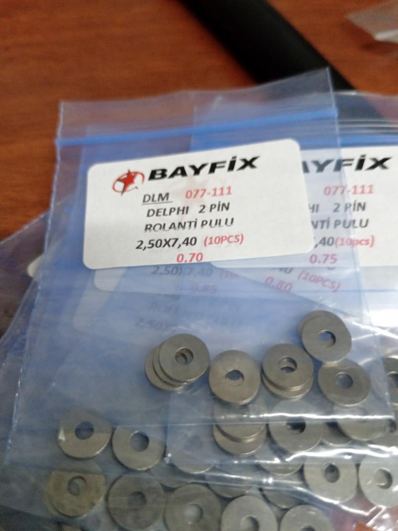 Шайба регулировочная форсунки 077111 BYFIX 0.70