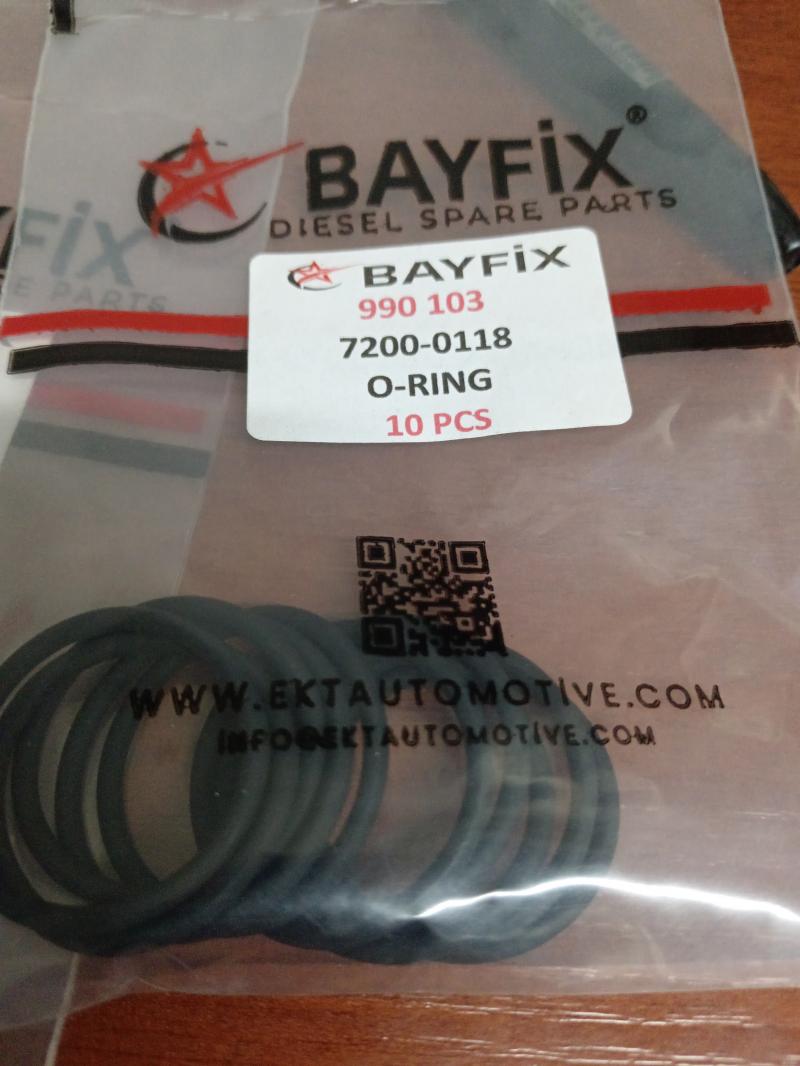 Кольцо уплотнительное 72000118 BAYFIX 990103