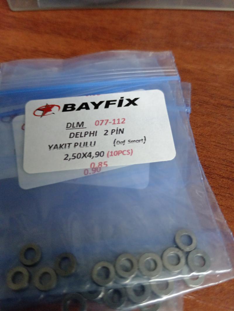 Шайба регулировочная форсунки 077112 BYFIX 0.85