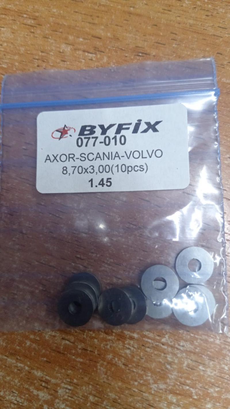 Шайба регулировочная форсунки 1.45 BYFIX 077010