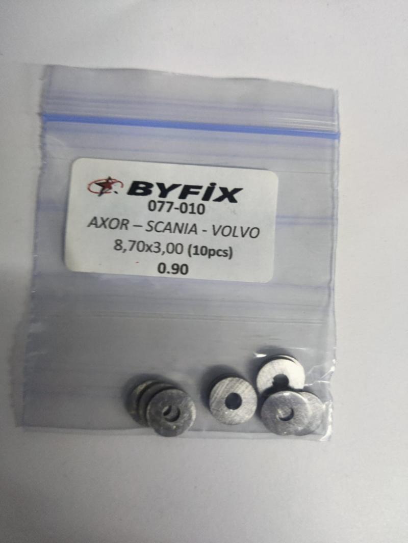 Шайба регулировочная форсунки 0.90 BYFIX 077010