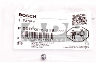 Шарик ТНВД 5мм BOSCH F00R0P0619