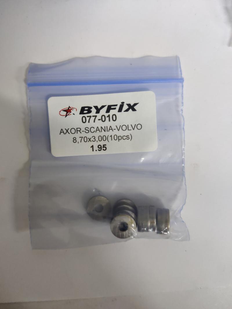 Шайба регулировочная форсунки 1.95 BYFIX 077010