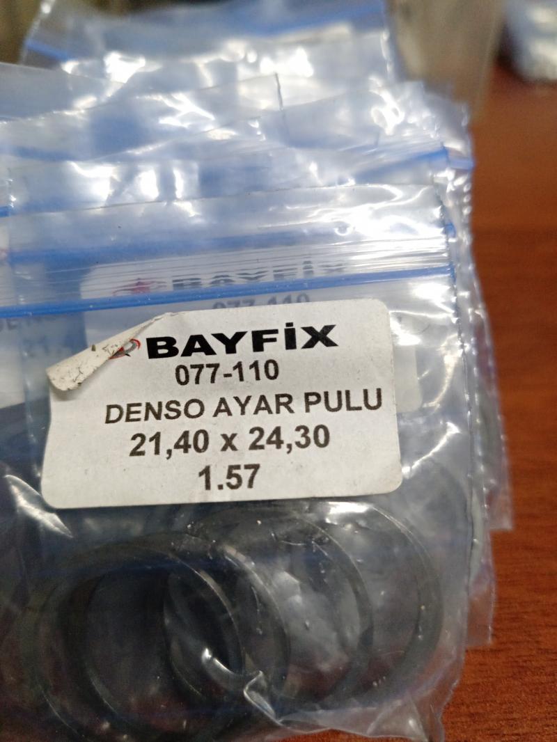 Шайба регулировочная форсунки 077110 BYFIX 1.57