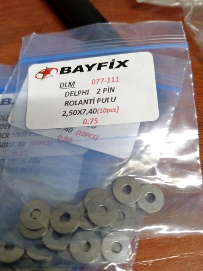 Шайба регулировочная форсунки 077111 BYFIX 0.75
