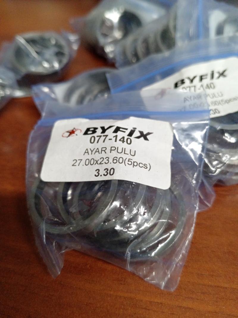 Шайба регулировочная BYFIX 077140 3.30 