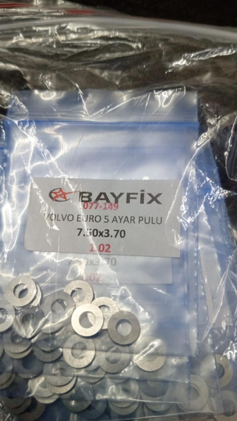 Шайба регулировочная BAYFIX Volvo Euro5 7.50*3.70 1.02 077149