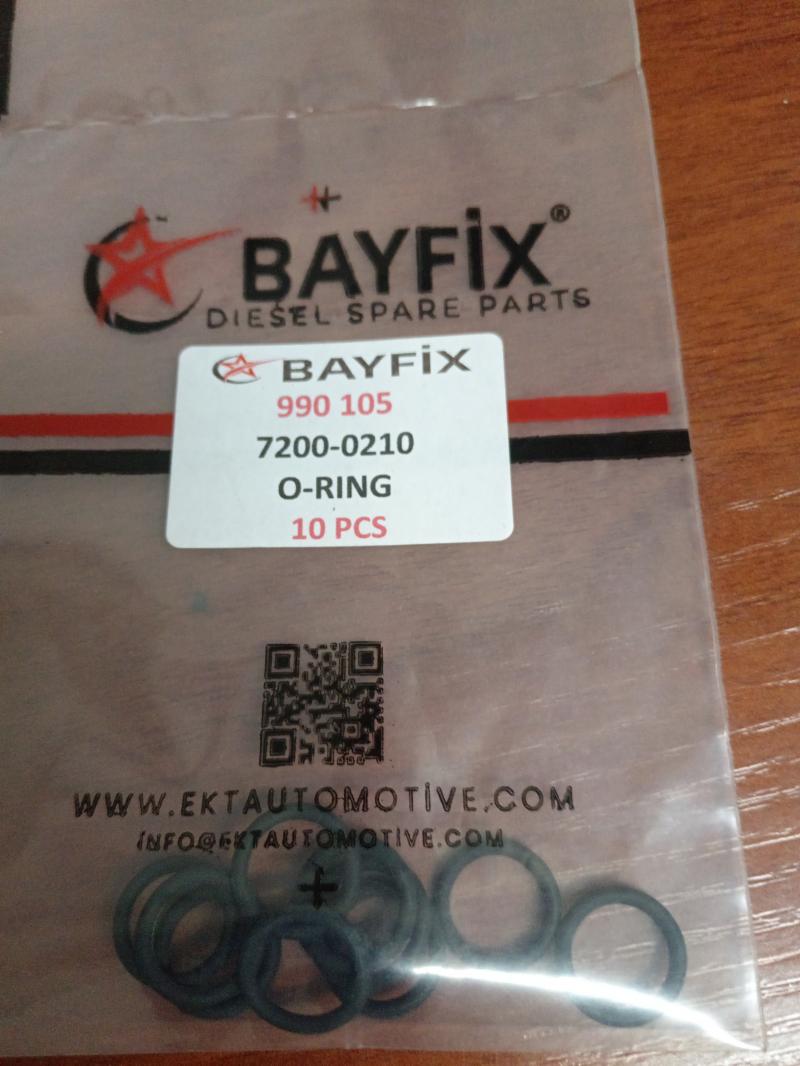 Кольцо уплотнительное 72000210 BAYFIX 990105