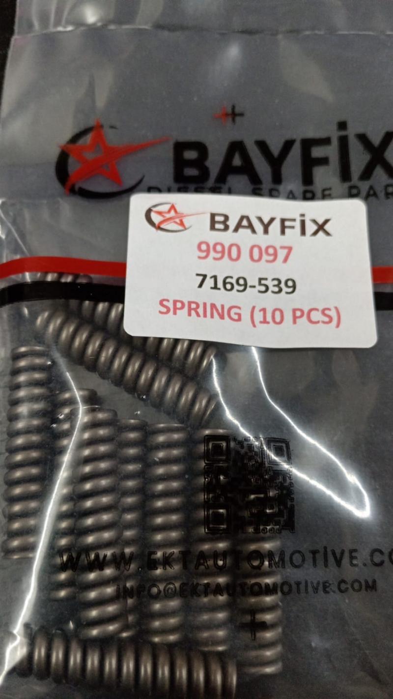 Пружина форсунки BAYFIX 7169539 (990097) 