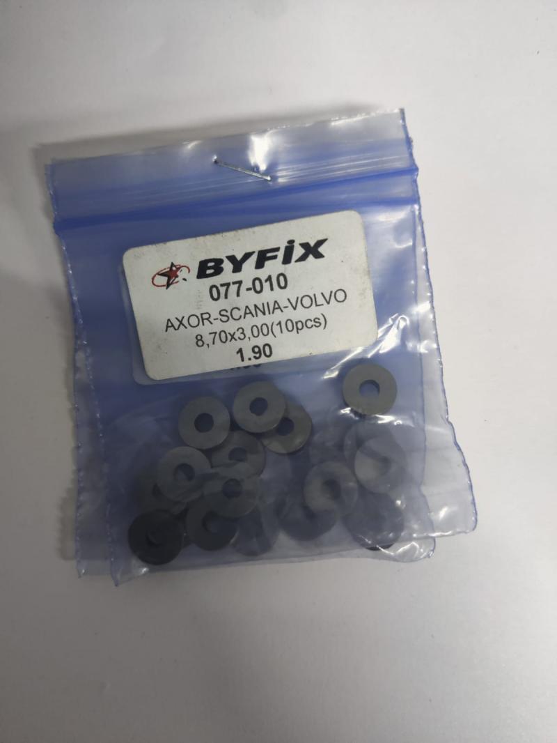 Шайба регулировочная форсунки 1.90 BYFIX 077010