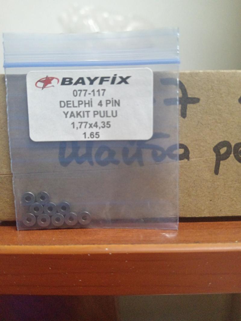 Шайба регулировочная форсунки 1.65 BYFIX 077117