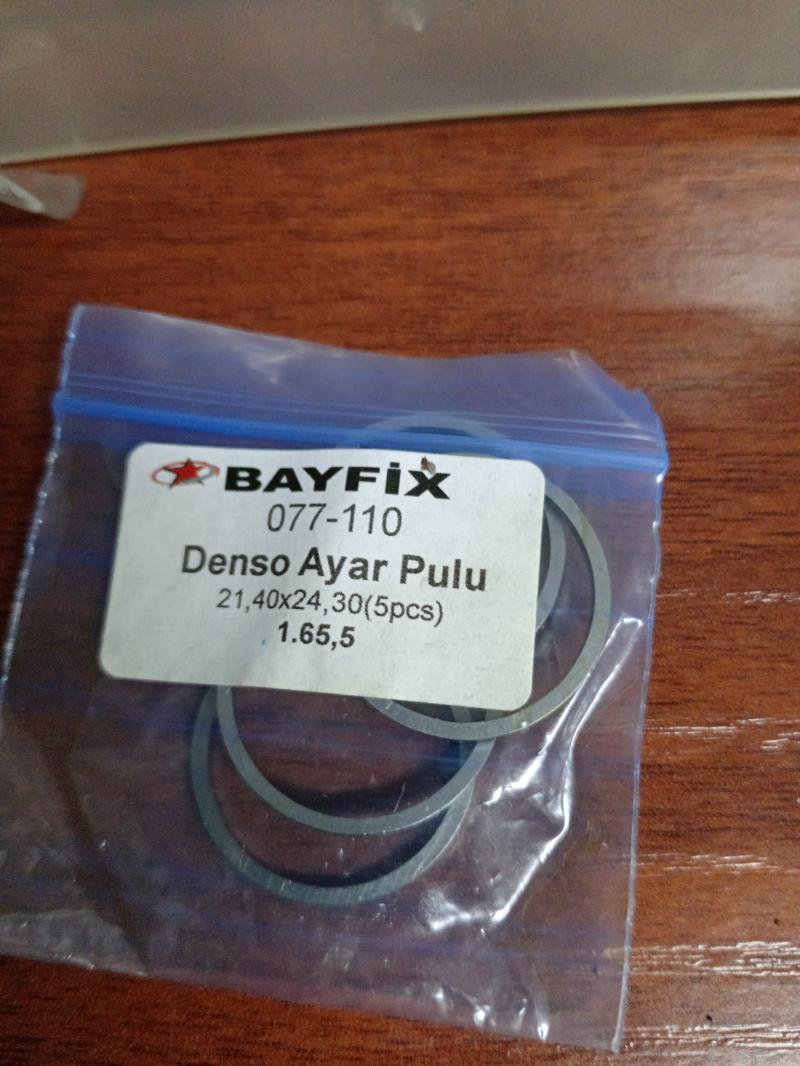 Шайба регулировочная форсунки 077110 BYFIX 1.65,5