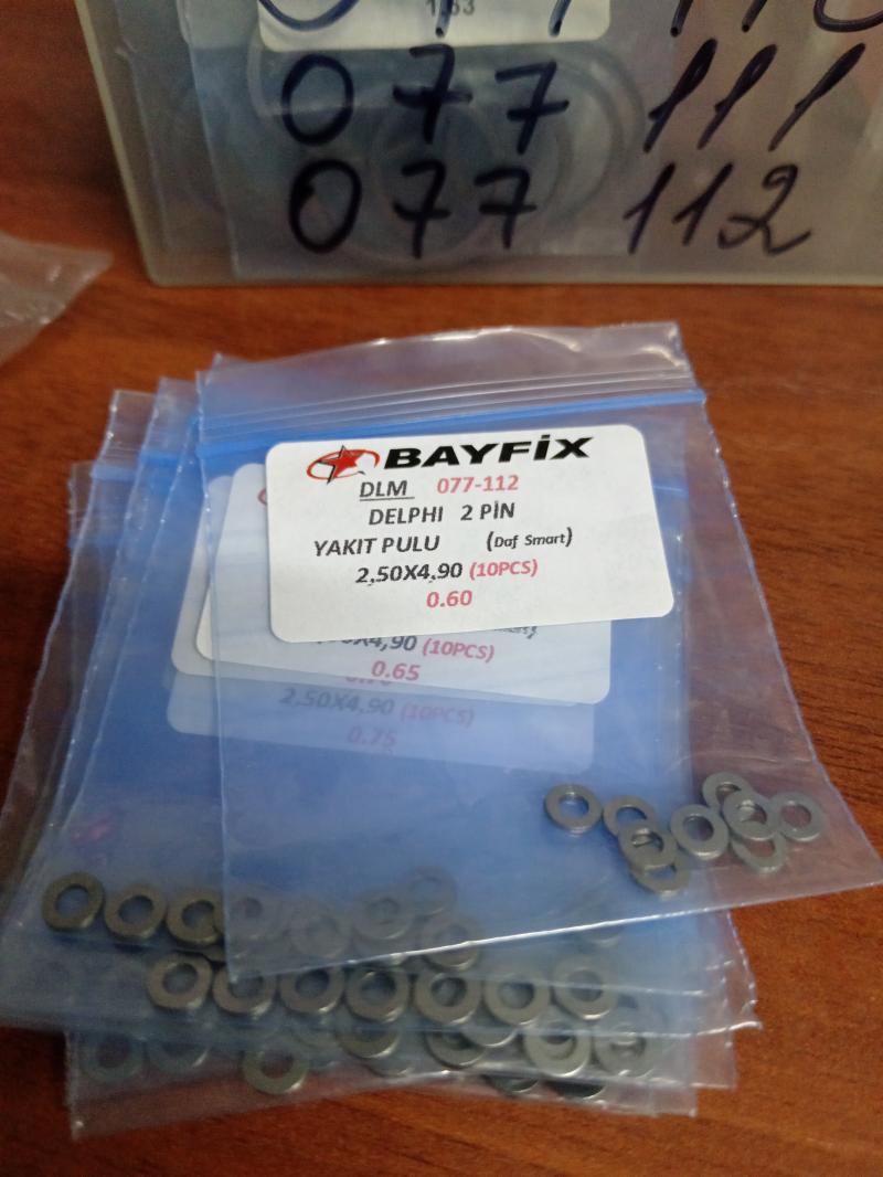 Шайба регулировочная форсунки 077112 BYFIX 0.60