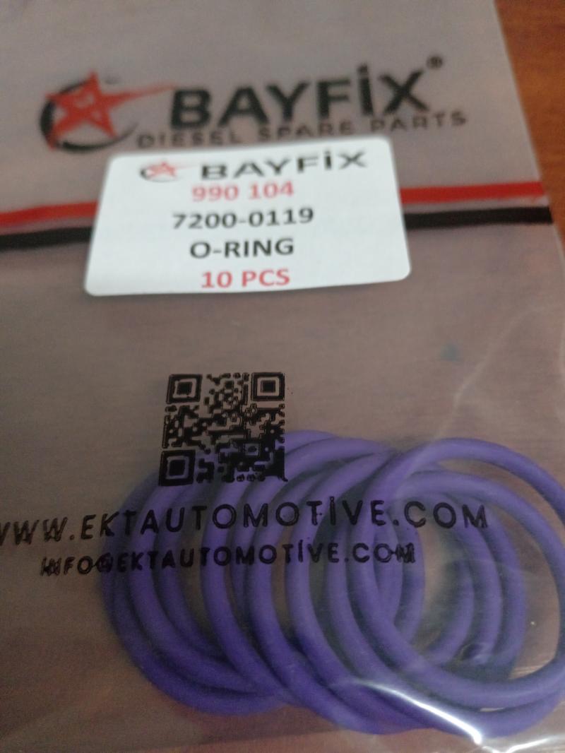 Кольцо уплотнительное 72000119 BAYFIX 990104