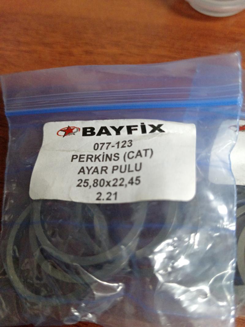 Шайба регулировочная 077123 BYFIX 2.21