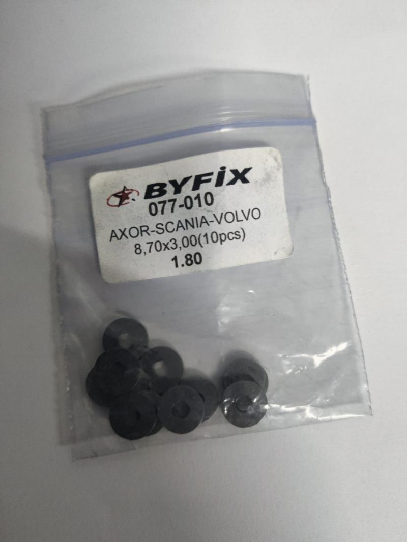 Шайба регулировочная форсунки 1.80 BYFIX 077010
