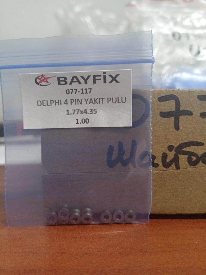 Шайба регулировочная форсунки 1.00 BYFIX 077117