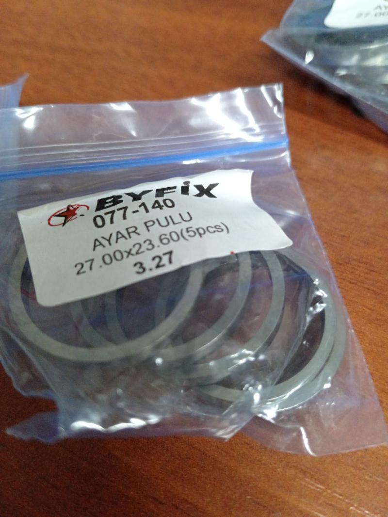 Шайба регулировочная BYFIX 077140 3.27