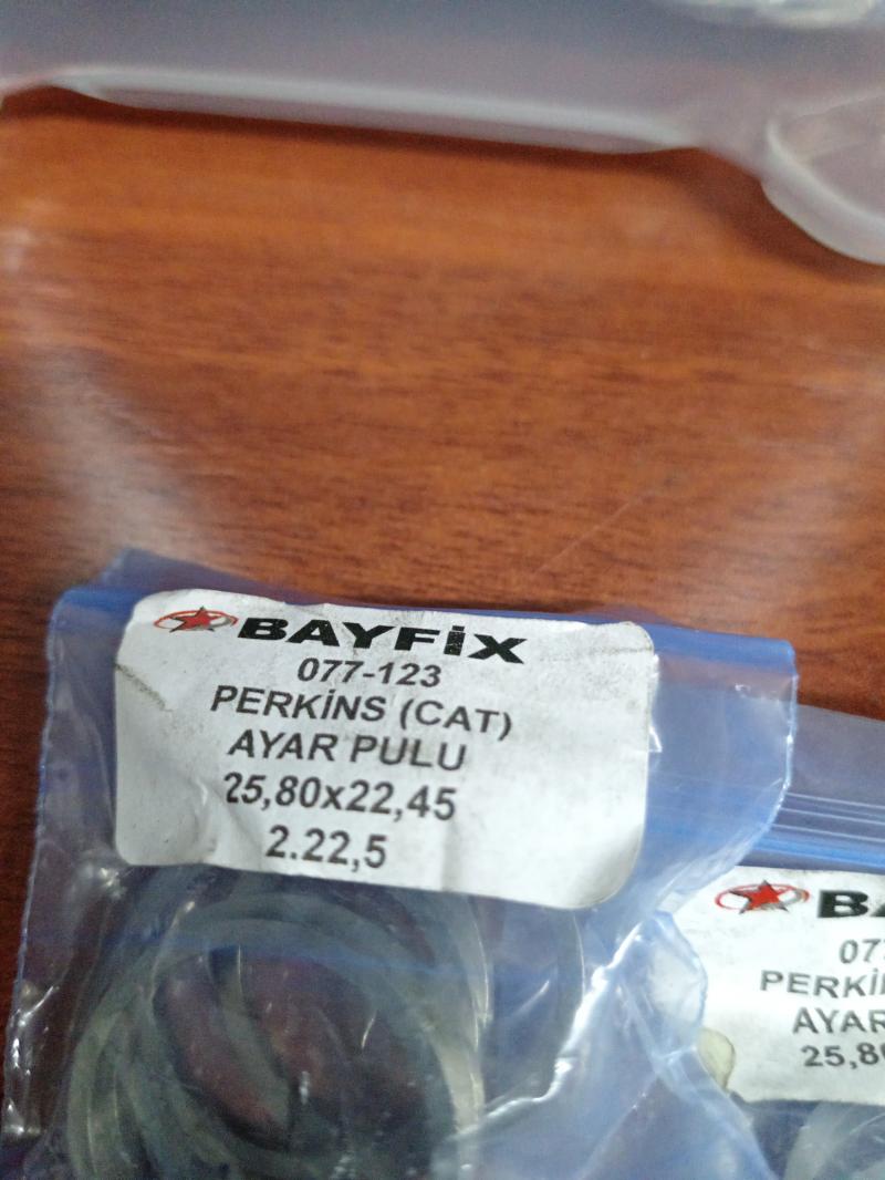 Шайба регулировочная 077123 BYFIX 2.22,5