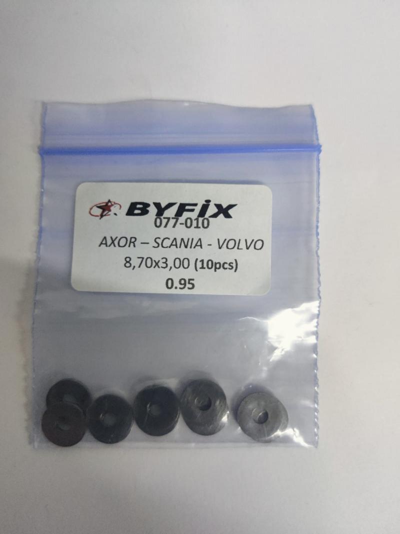 Шайба регулировочная форсунки 0.95 BYFIX 077010