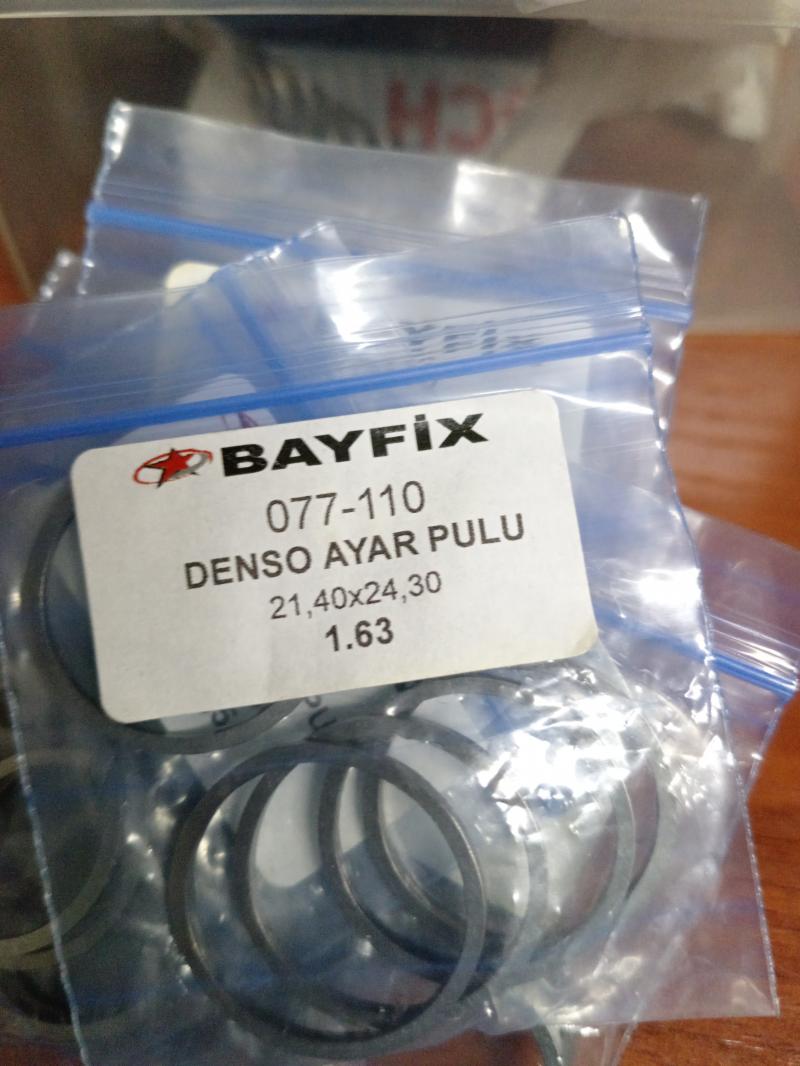 Шайба регулировочная форсунки 077110 BYFIX 1.63