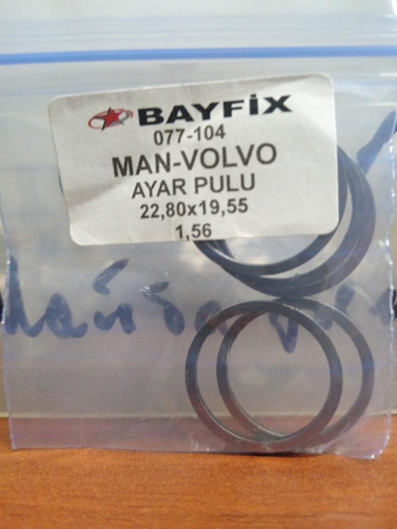 Шайба регулировочная форсунки 1.56 BYFIX 077104